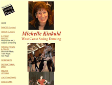 Tablet Screenshot of michelledance.com